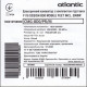 Электроконвектор Atlantic F118 CMG-BD0/PR/M (2000W) с коплектом подставок