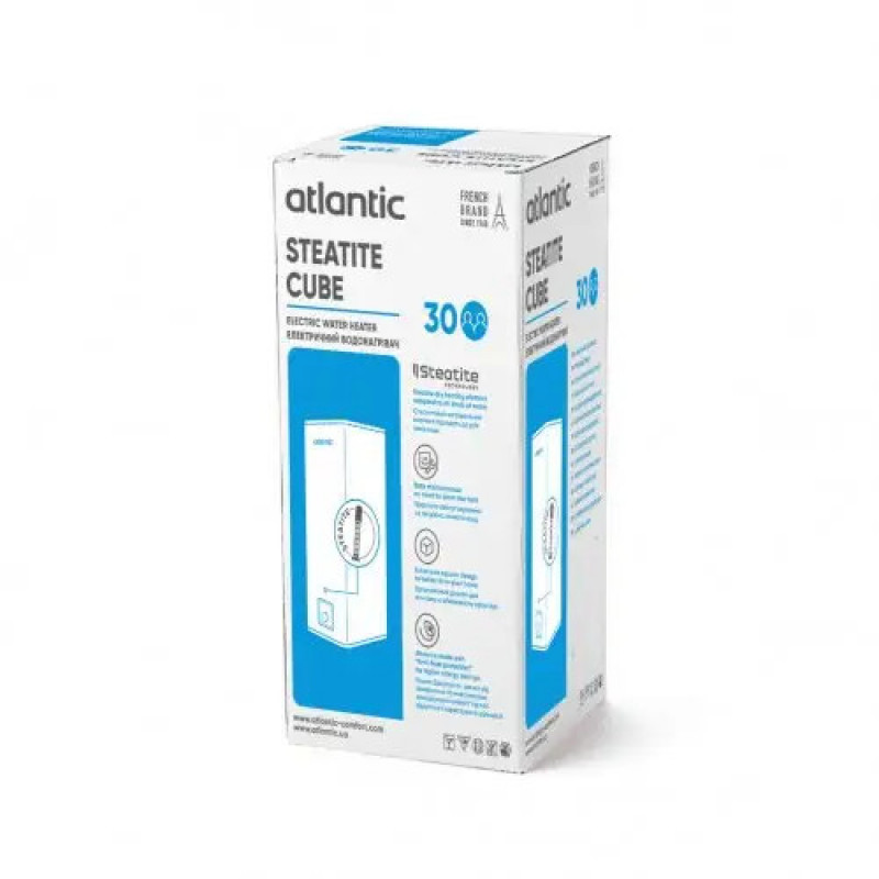 Водонагреватель бытовой электрический Atlantic Steatite Cube VM 30 S3 C 1500W