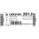 Електрична рушникосушарка Atlantic 2012 біла 790х400х100мм 300 Вт