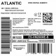 Водонагреватель бытовой электрический Atlantic Opro Central Domestic Wall Mounted 200 ES-VM200ME-B (2200W)