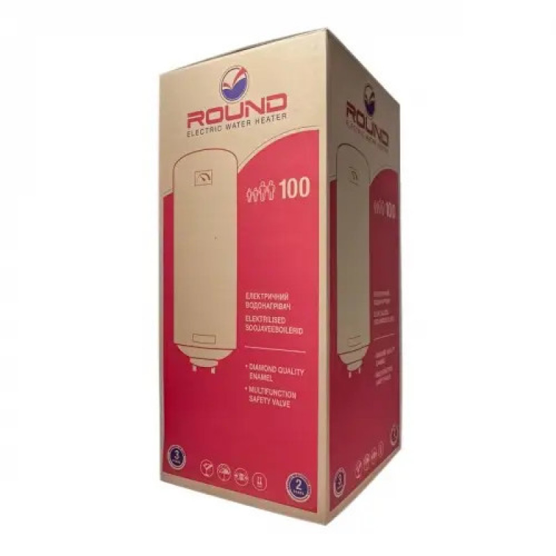 Водонагрівач побутовий електричний Round VMR 100 (1500W)