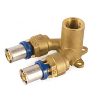 Угол настенный GENERAL FITTINGS з двома виходами 1/2"-16х2.0
