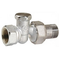 Кран для радіаторів GIACOMINI відсікаючий прямий 1/2 " R17DX003