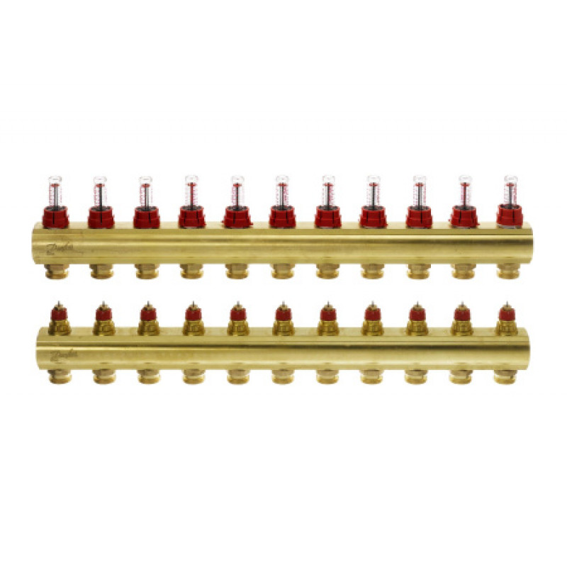 Комплект колекторів Danfoss FHF 11 виходів 088U0531