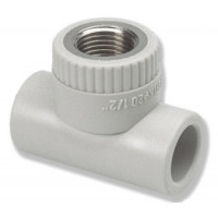 Тройник Wavin Ekoplastik 20х1/2" ВР STKI02020X