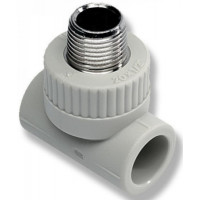 Тройник Wavin Ekoplastik 25х3/4" НР STKE02525X