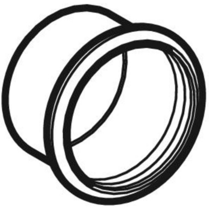 Заглушка Geberit Mapress із нержавіючої сталі: d=54мм
