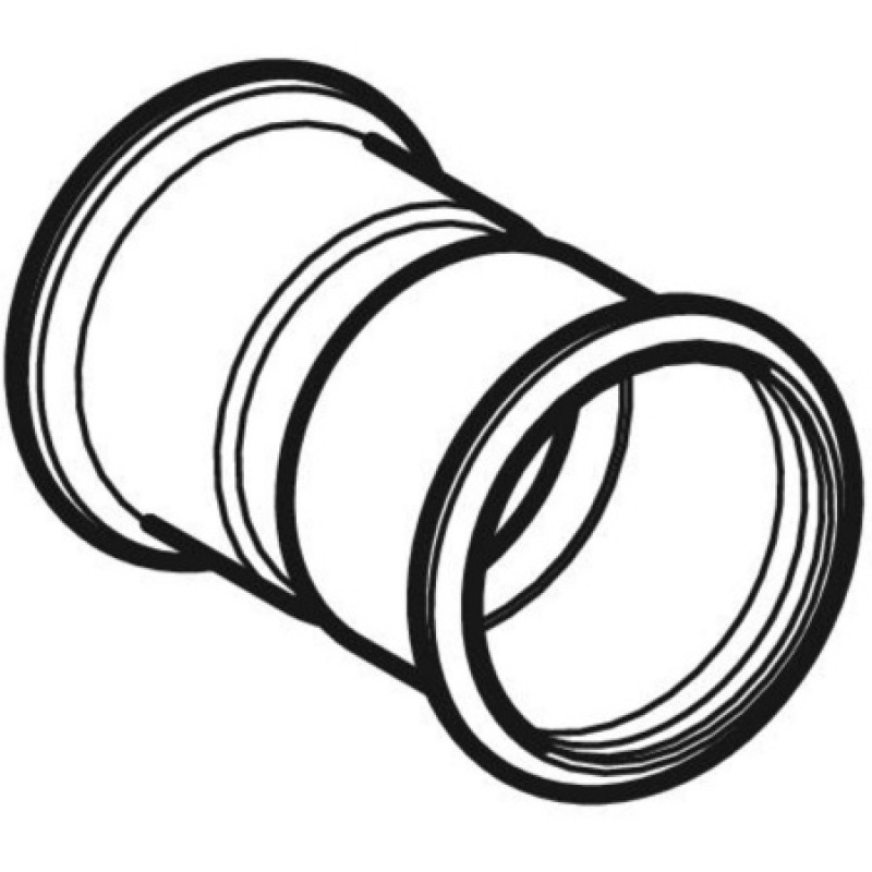 Муфта Geberit Mapress із нержавіючої сталі: d=22мм