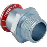 Переходник Geberit Mapress из углеродистой стали, с наружной резьбой: d=42мм, R=1 1/2"