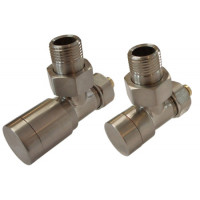 Комплект Schlosser Elegant з ручним регулюванням кутовий GZ 1/2 x 16x2 mm PEX сталь 604200046