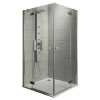 Душевая кабина Radaway с открывающимися дверями Almatea KDD 90L*90R 900*900*1950 32152-01-01N