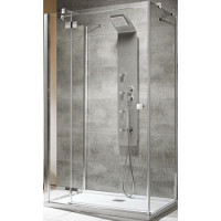 Душова кабіна Radaway з дверима, що відкриваються Almatea KDJ+S/1L 80*80L*80 800*800*800*1950 31532-01-01L1