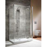 Душова кабіна Radaway з дверима, що відкриваються Almatea KDJ+S/1R 80*120R*80 800*1200*800*1950 31542-01-01R1