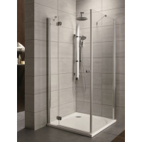 Душевая кабина Radaway c открывающимися дверями Torrenta KDJ 100L*90 1000*900*1850 32246-01-01NL