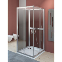 Задня стінка Radaway для Premium Plus А та С 2S 90 900*900*1900 скло графіт 33433-01-05N