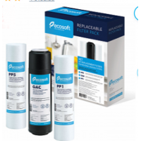 Комплект картриджів Ecosoft 1-2-3 для фільтрів зворотного осмосу CPV3ECOSTD
