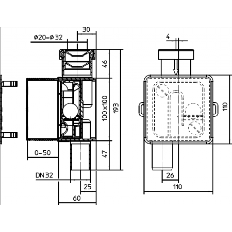 Сифон для конденсата HL 138
