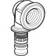 Колено настенное Geberit Mepla 16-1/2 L=5.2см 611.293.00.5