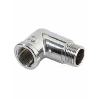 Уголок General Fittings латунный хромированный 1/2"х1/2" НВ 2700F8B040400A