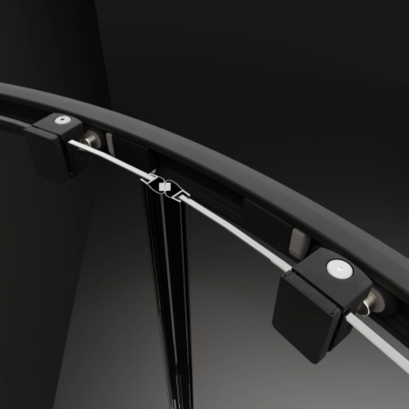 Бокове скло RADAWAY Premium Pro Black S1 909x2000 мм 1016090-54-01