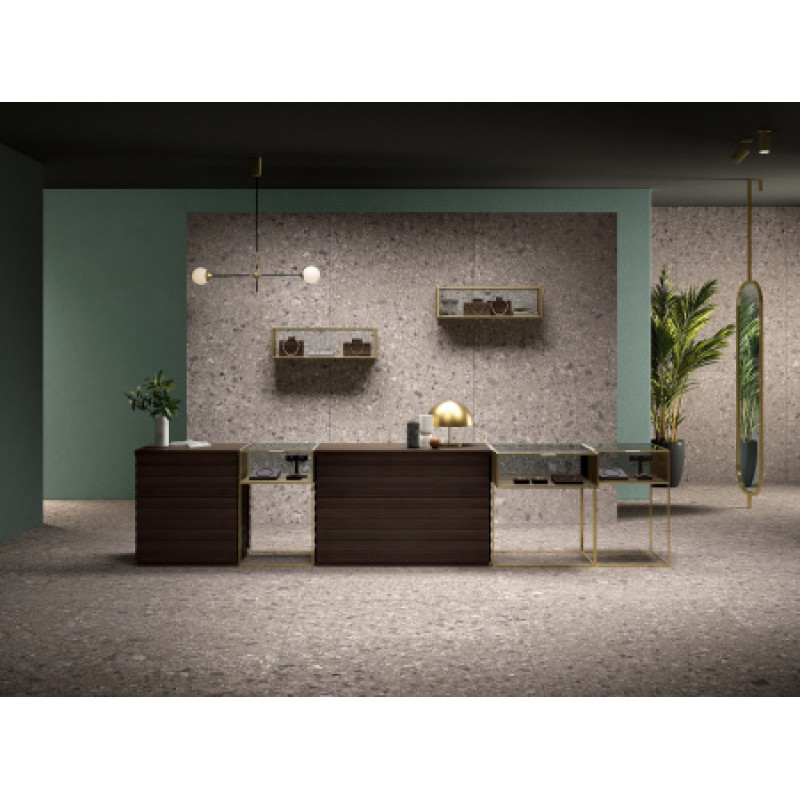 Плитка керамогранитная Cottodeste Pietra D'iseo Ceppo 1200x1200х6,5мм Kerlite гладкая/матовая EK8OD40