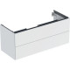 Тумба под умывальник Geberit One 1200х480 мм белый матовый 505265002