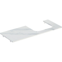 Столешница под умывальник Geberit One 1200x470 мм белый мрамор 505.155.00.1
