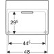 Раковина Geberit One 500x410 мм 505025001