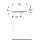 Раковина Geberit One 500x410 мм 505031016