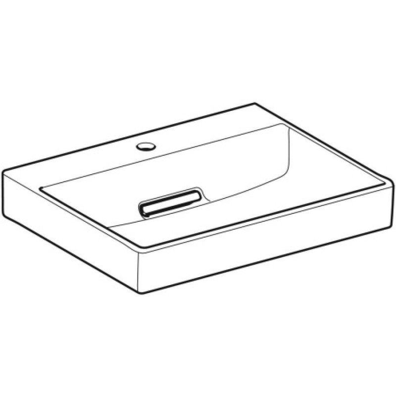 Раковина Geberit One CleanDrain 600х480 мм 505034001