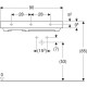 Раковина Geberit One CleanDrain 900х480 мм 505043001