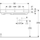 Раковина Geberit One CleanDrain 900х480 мм 505044001