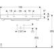 Раковина Geberit One CleanDrain 1050х480 мм 505046001