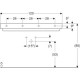 Раковина Geberit One CleanDrain 1200х480 мм 505048001
