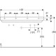 Раковина Geberit One CleanDrain 1200х480 мм 505049001