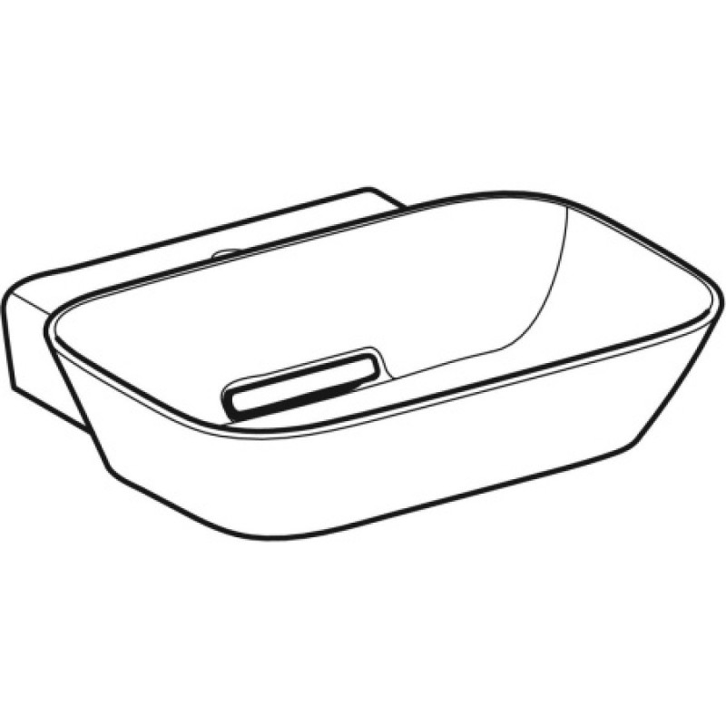 Раковина Geberit One CleanDrain 500x425 мм 505051001