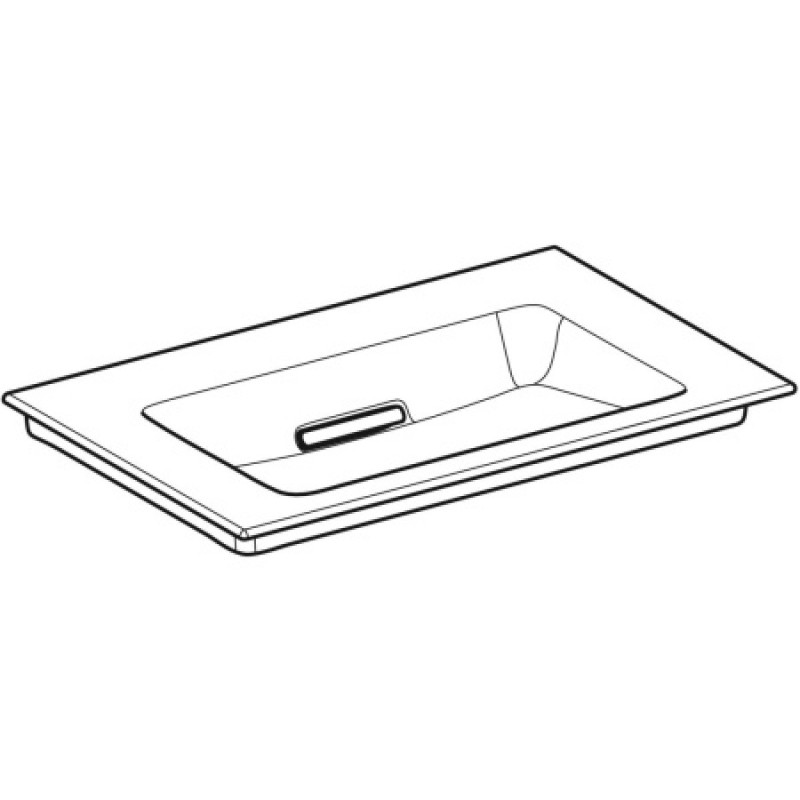 Раковина Geberit One CleanDrain 750x480 мм 505003001