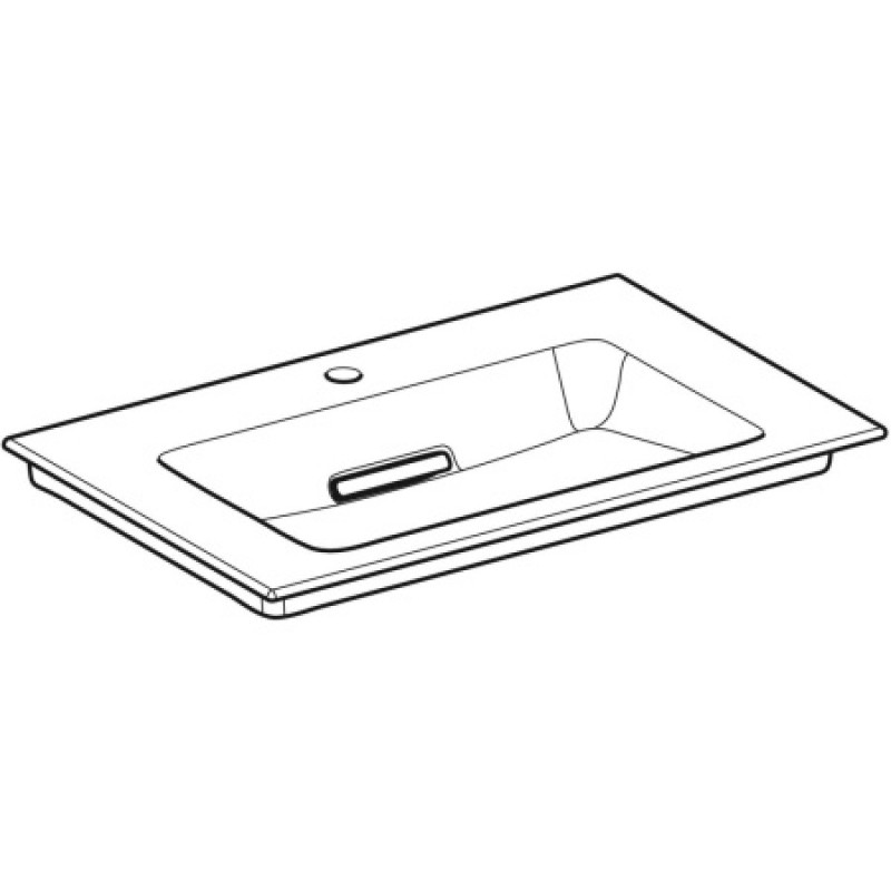 Раковина Geberit One CleanDrain 750x480 мм 505004001