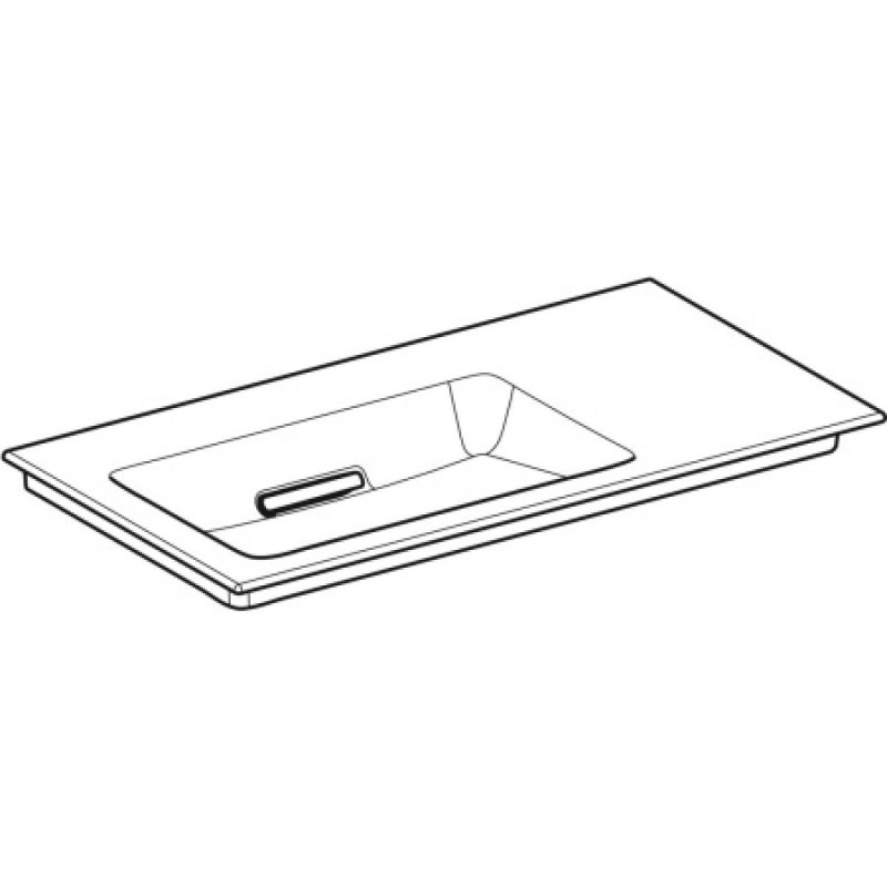 Раковина Geberit One CleanDrain 900x480 мм 505008001