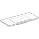Раковина Geberit One CleanDrain 1050x480 мм 505011014
