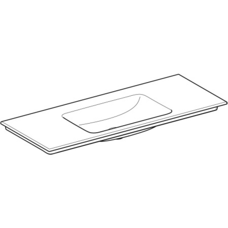 Раковина Geberit One CleanDrain 1200x480 мм 505011015