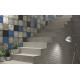 Плитка Iris Ceramica Maiolica Grigio 200x200х7, 5мм структурна/глянсова, для стіни 563209