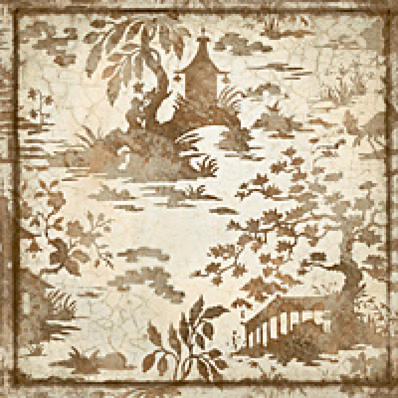 Плитка Iris Ceramica Maiolica Ornamenta corda 200x200х7,5мм структурная/глянцевая, для стены 563212
