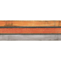 Плитка Iris Ceramica Maiolica, декор Riga Rosso 100x300х7,5мм структурная/глянцевая, для стены 754936