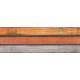 Плитка Iris Ceramica Maiolica, декор Riga Rosso 100x300х7, 5мм структурна/глянсова, для стіни 754936
