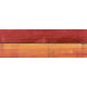 Плитка Iris Ceramica Maiolica, декор Riga Rosso 100x300х7, 5мм структурна/глянсова, для стіни 754936