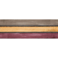 Плитка Iris Ceramica Maiolica, декор Riga Prugna 100x300х7,5мм структурная/глянцевая, для стены 754938