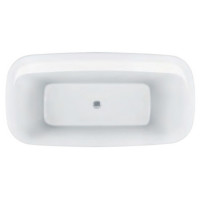 Ванна акриловая Hatria Vasche BT 03 170x78x60 см белый/Cemento 07Y8AH25
