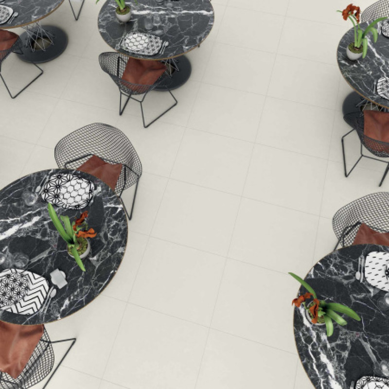 Плитка керамогранитная Dado Ceramica Cementi White 600x600х9,5мм гладкая/матовая 302561/30