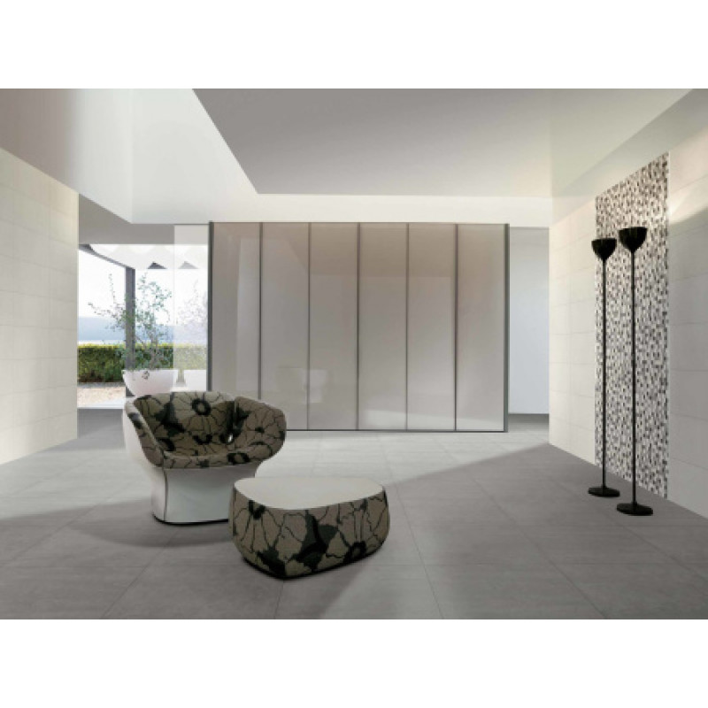 Плитка керамогранитная Dado Ceramica Cementi Grey 600x600х9,5мм гладкая/матовая 302562/30